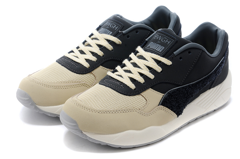 puma trinomic beige homme