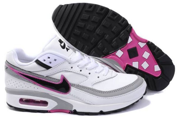 nike air max bw noir rose femme